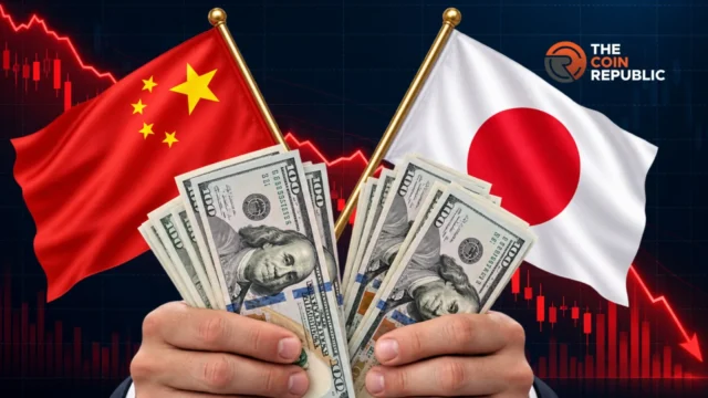 中国和日本减持美债，美国国债持有量骤降500亿美元