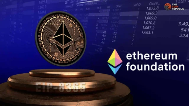 Researchers Propose EIP-8365 as Ethereum Foundation Shifts ETH